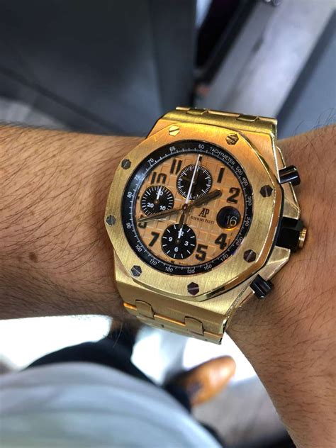 ap brick watch|ap all gold watch review.